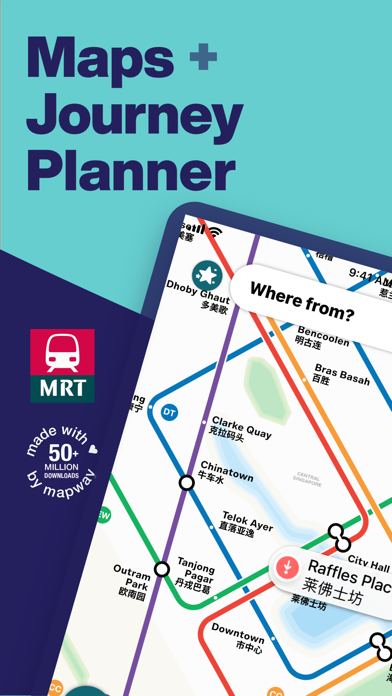 Screenshot #1 pour Singapore Metro Map & Planner