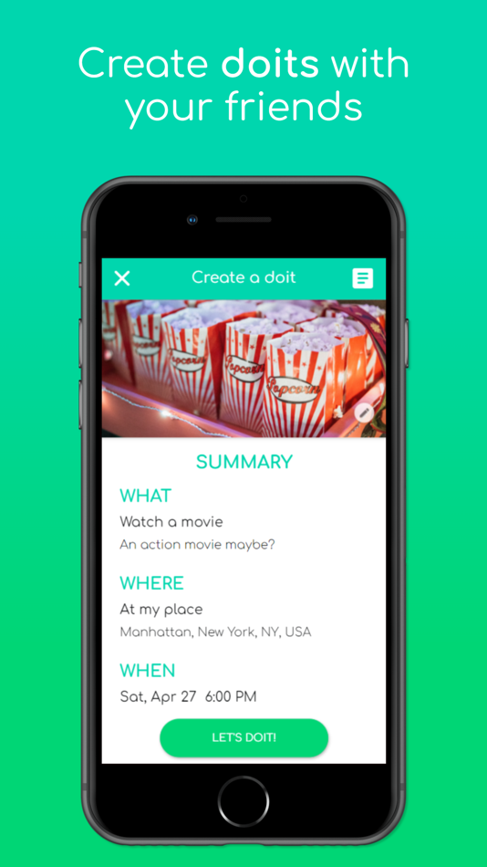 #1. doit - The easy event planner (iOS) By: Torkil Svinoe