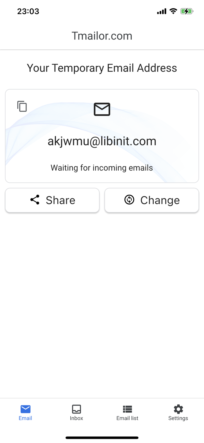 Temp Mail by tmailor.com