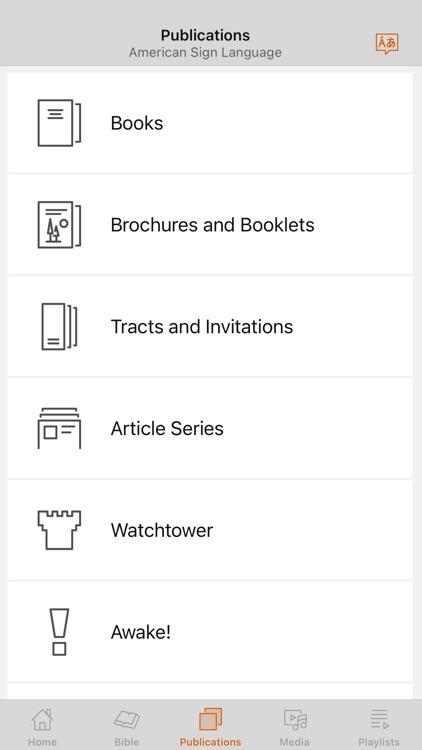 JW Library Sign Language