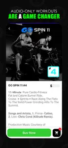 Go Workout Audios screenshot #3 for iPhone