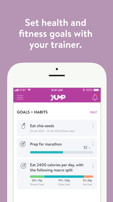 Yump Fitness Screenshot