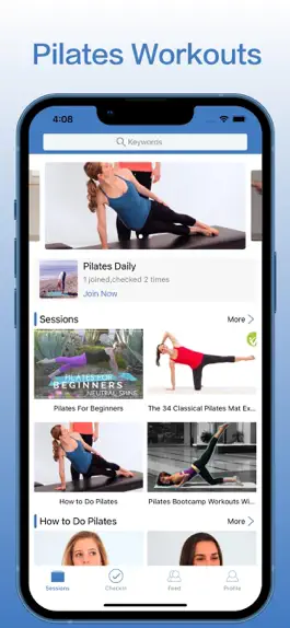 Game screenshot Pilates Workouts-Home Fitness mod apk