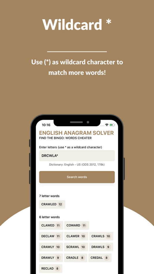 #2. English Anagram Solver (iOS) 由: NEOTIC S.A.R.L