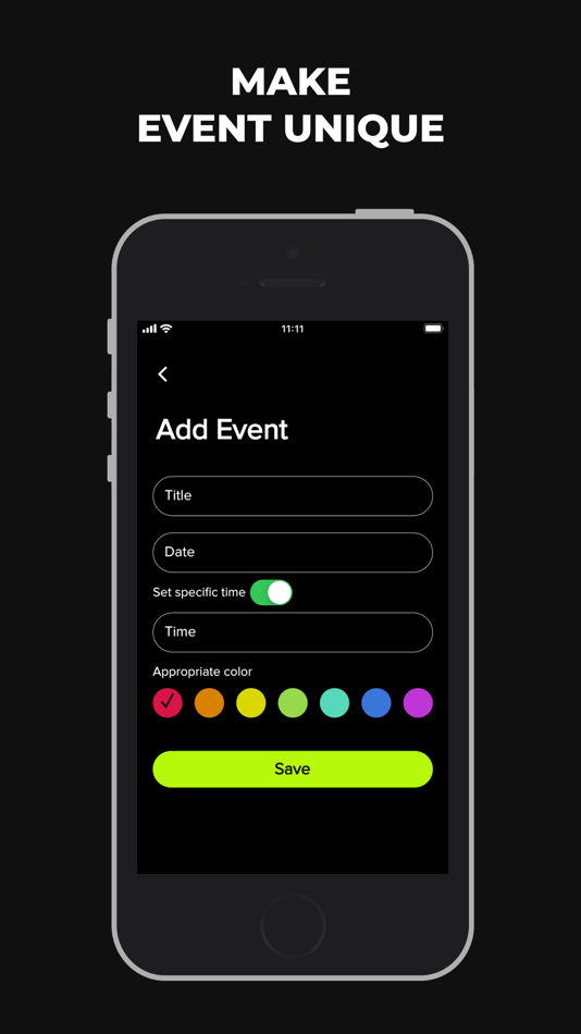 #3. Countdown App: Event Tracker (iOS) 来自: SHPAVDA, TOO