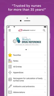 mosby's drug reference iphone screenshot 1