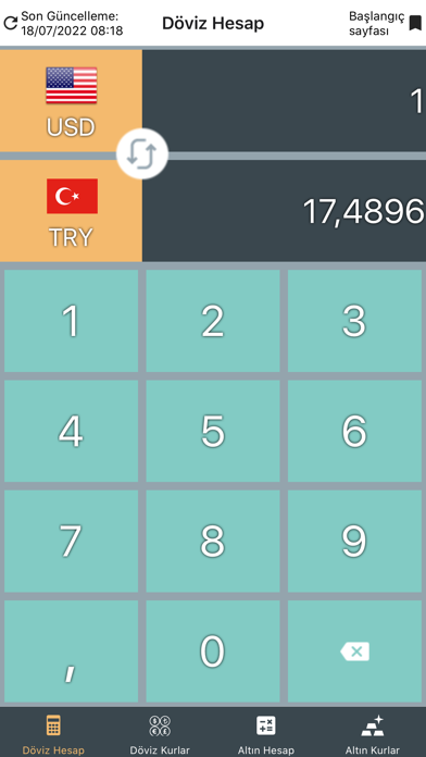 Döviz ve Altın Çevirici Screenshot
