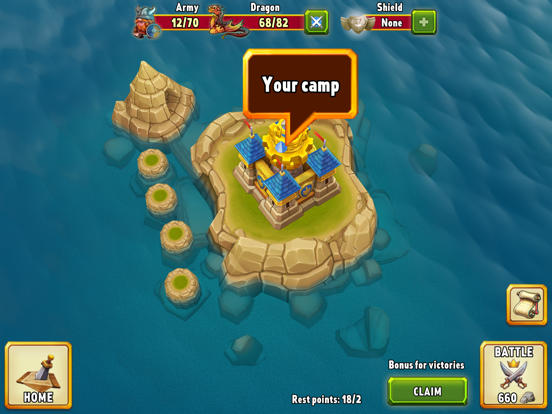 Dragon Lords 3D iPad app afbeelding 5