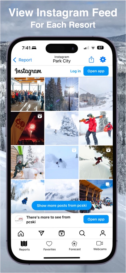 Utah Snow Map & Webcams