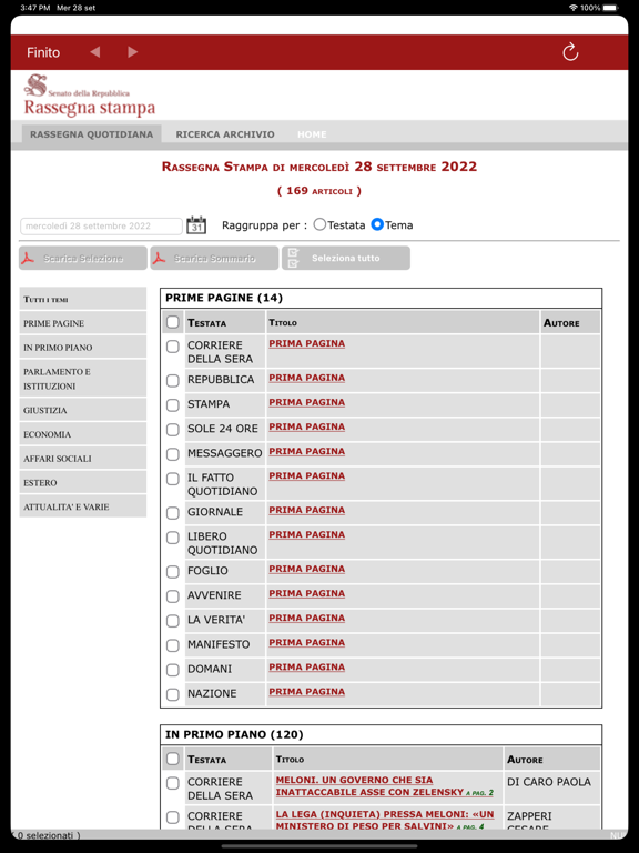 Screenshot #6 pour SenatoMedia