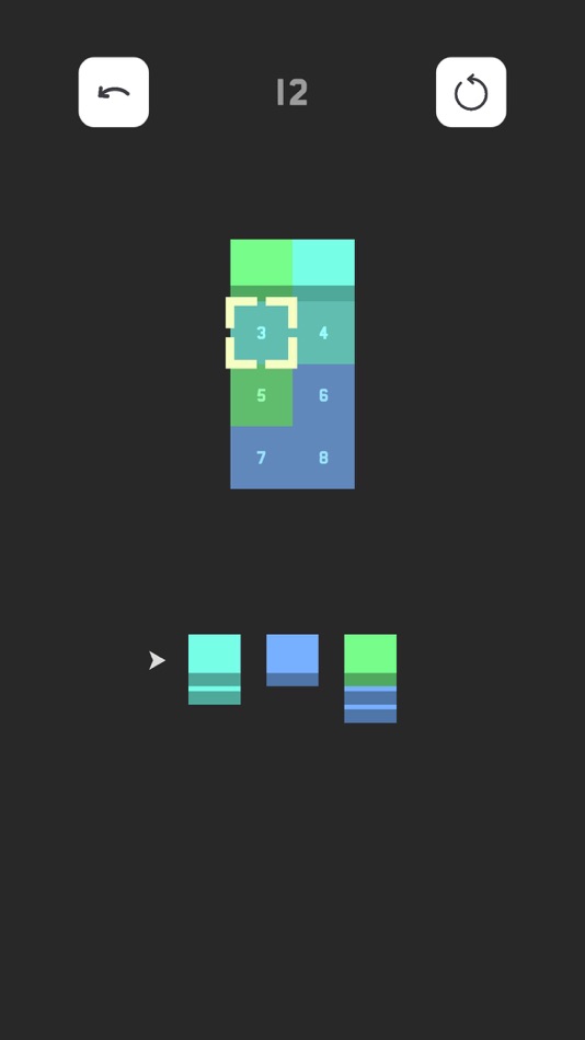 #1. Color Stacks! (iOS) 由: Benjamin Richy