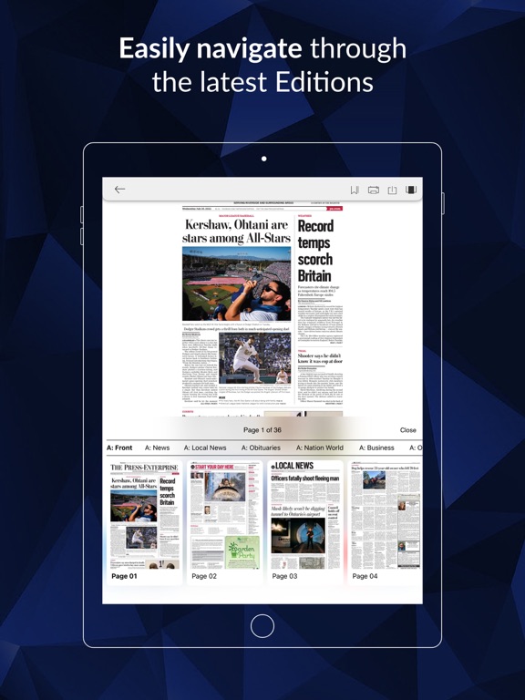 Screenshot #5 pour The Press-Enterprise e-Edition