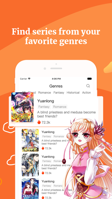 HiComics-Popular Manga Reader Screenshot