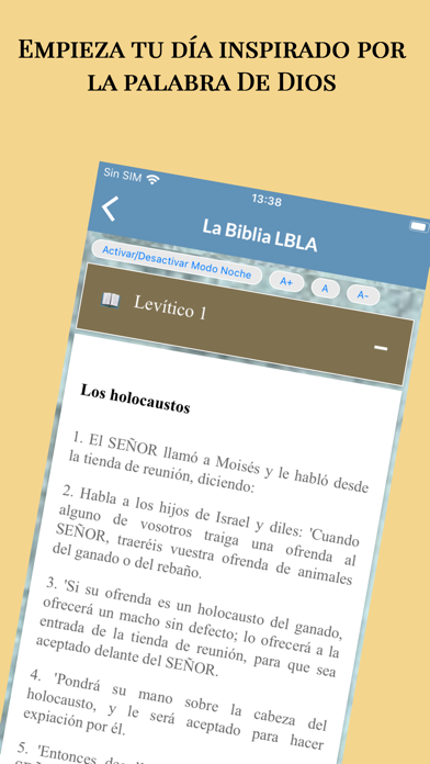 La Biblia de las Américas Screenshot