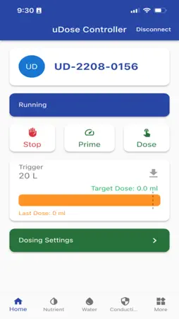 uDOSE Controller screenshot 2