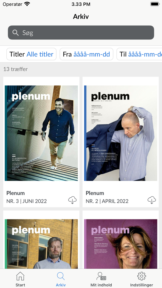 #2. Fagmagasinet Plenum (iOS) 由: Skolelederforeningen