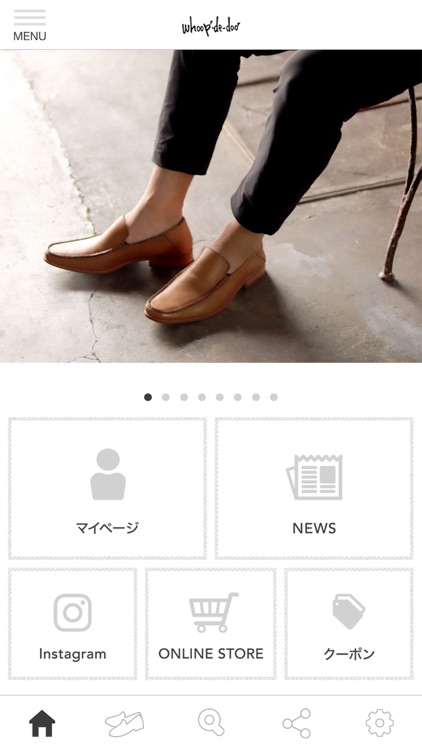 whoop'-de-doo'公式アプリ