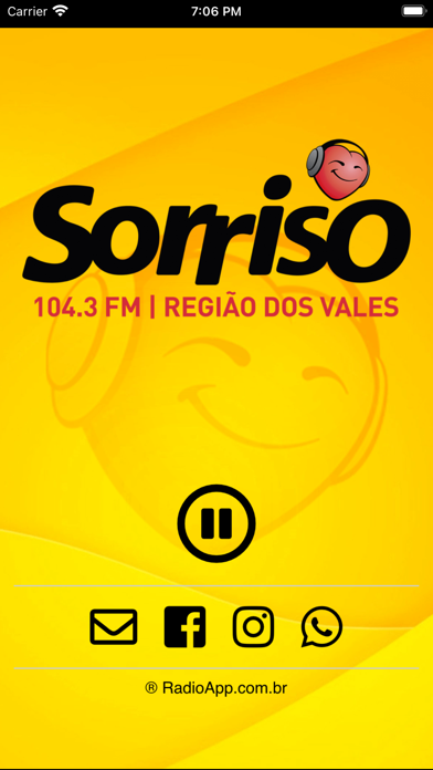 Rádio Sorriso dos Vales Screenshot