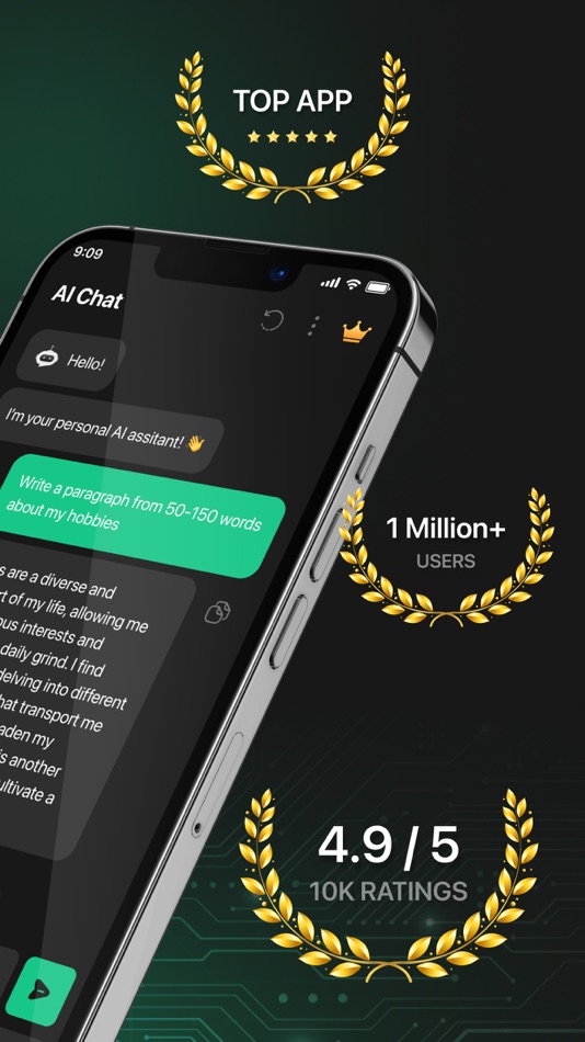 #2. Chat AI Chatbot Assistant (iOS) By: Pixel Crater Ltd