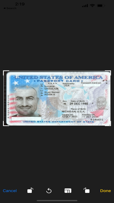 digiID PAY: The #1 Card Wallet iPhone screenshot 4 - Finance app