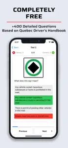 Quebec Driving Test Class 5 screenshot #2 for iPhone