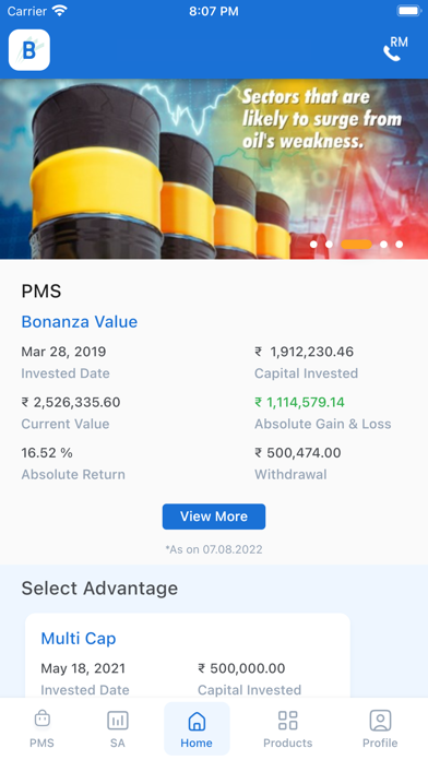 Bonanza Wealth Screenshot