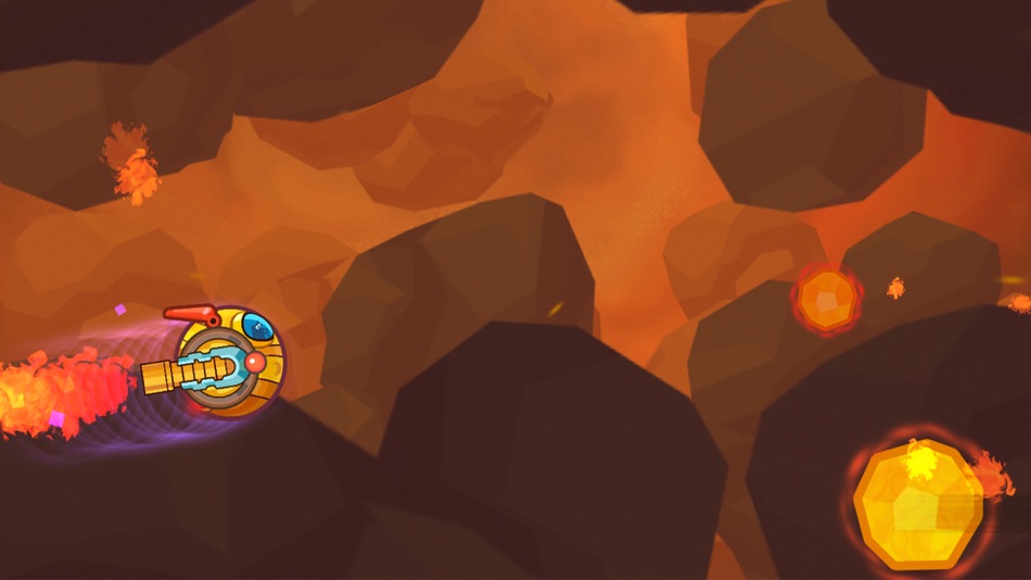 #3. Space Cat vs Asteroids (iOS) 来自: Yuriy Yuzvovich