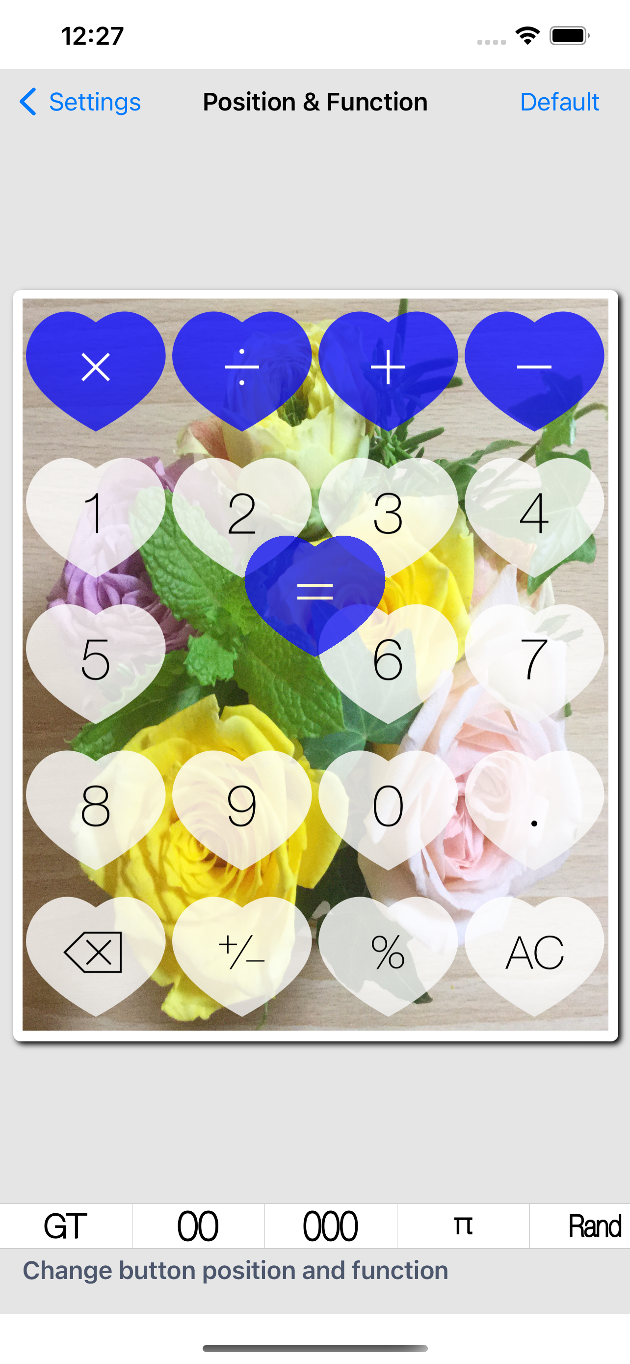 Customize Calculator
