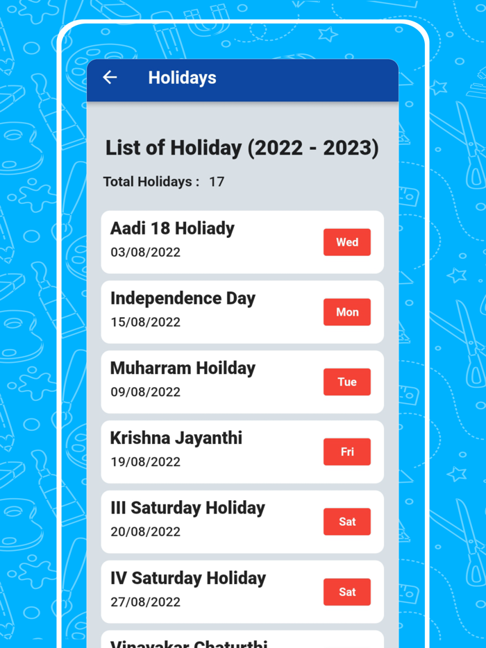 Impres - Student and Staff login