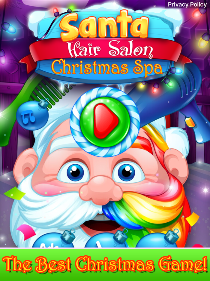 Santa Hair Game For Christmas