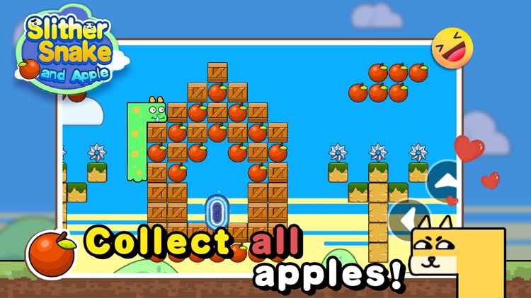 Slither Snake & Apple