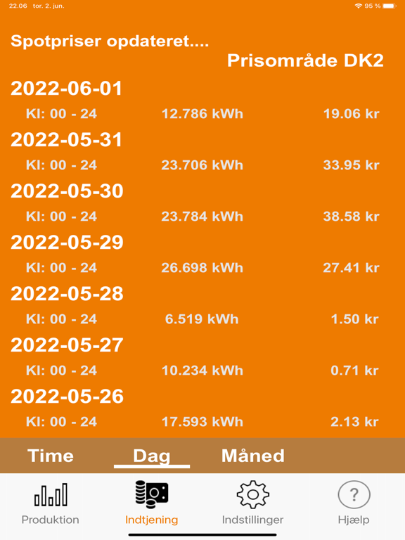 Min Solproduktion iPad screenshot 6 - Utilities app