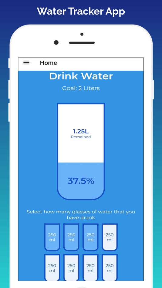 Water Tracker H2O - 1.0 - (iOS)