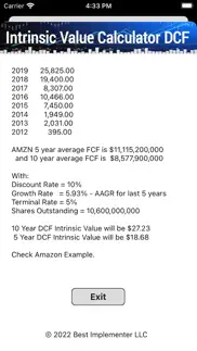 How to cancel & delete intrinsic value calculator dcf 2