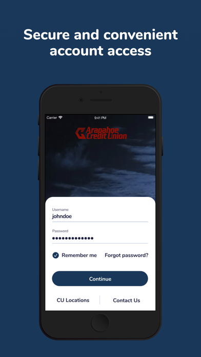 Arapahoe Credit Union Screenshot