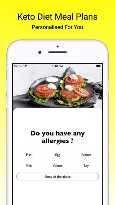 Keto Diet Meal Plans Screenshot