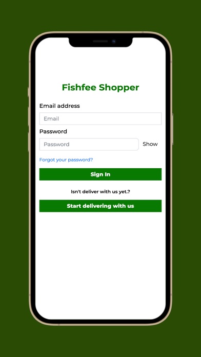 Fishfee Driver Screenshot