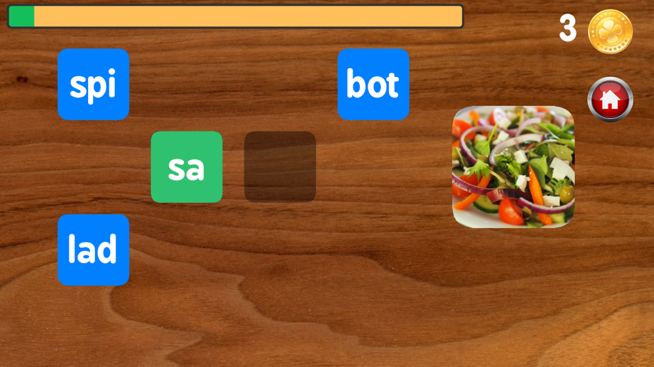 #6. Writing with syllables (iOS) Podle: Raffaele Tasso
