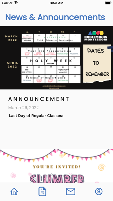 NobleMinds Montessori Screenshot