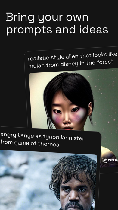 Recasty AI: celebs mashups Screenshot