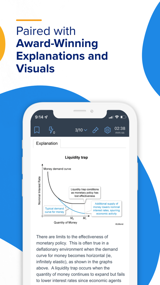 #3. UWorld Finance - Exam Prep (iOS) 来自: UWorld LLC