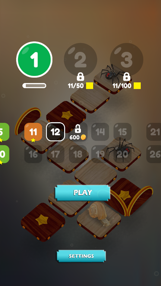 #7. Snail Life: Brain Game (iOS) Podle: Dhaval Chandegara