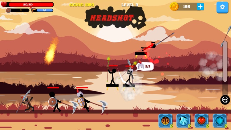 Archer Master- Stickman War io screenshot-4
