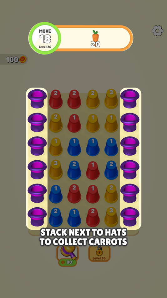 #4. Stack Cups 3D (iOS) Podle: Mehmet Fatih Sahin
