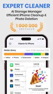 ai iphone storage cleaner app iphone screenshot 1