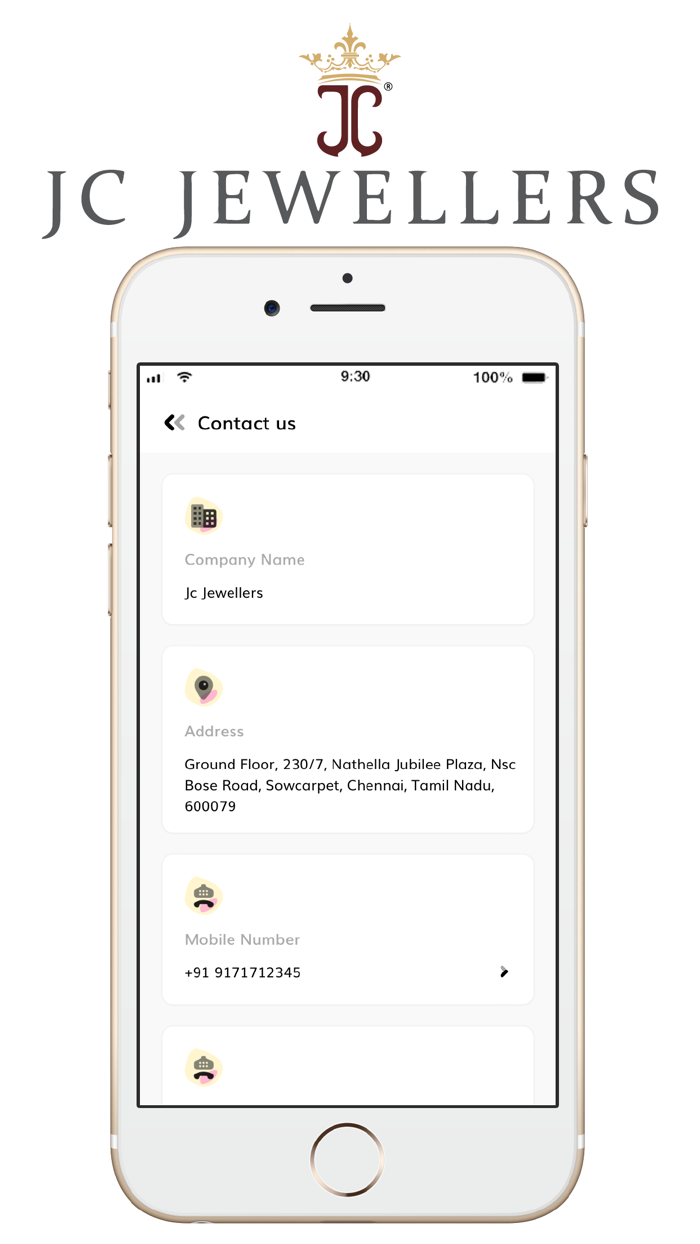 JC Jewellers Chennai
