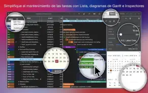 quickplan, diagrama gantt plan iphone capturas de pantalla 2