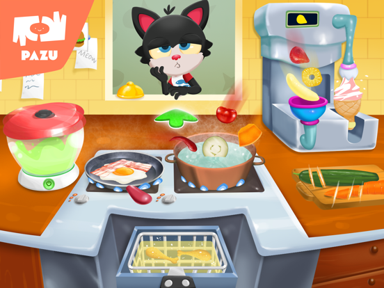 Paw Kitchen Kids Cooking Gamesのおすすめ画像5