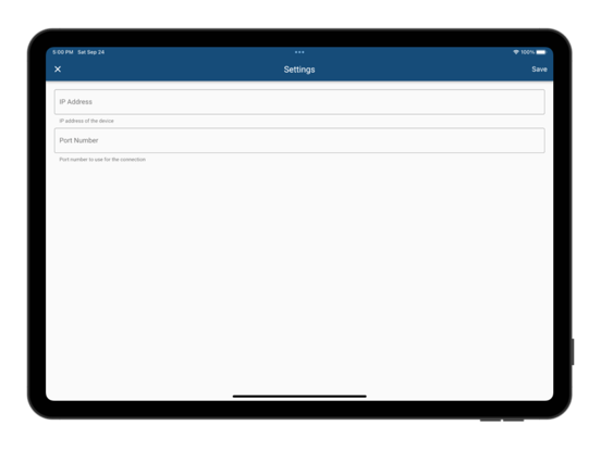 App screenshot