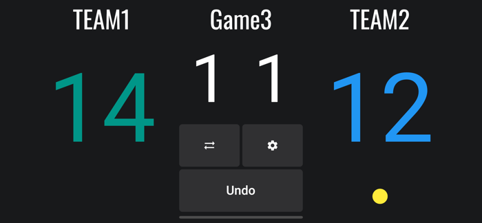 Roundnet Scoreboard
